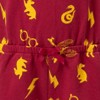 Harry Potter Gryffindor Harry Potter Girls French Terry Sleeveless Romper Little Kid to Big Kid - 4 of 4