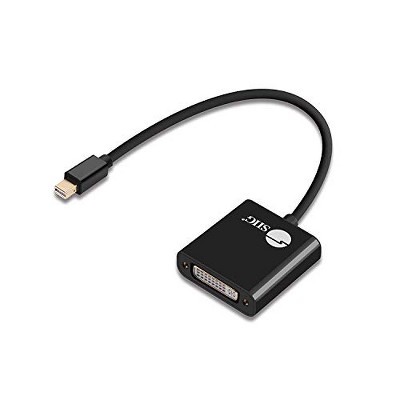 SIIG Mini DisplayPort to DVI Adapter - Active - DVI-D/Mini DisplayPort Video Cable for Video Device, Computer, HDTV, PC, Graphics Card