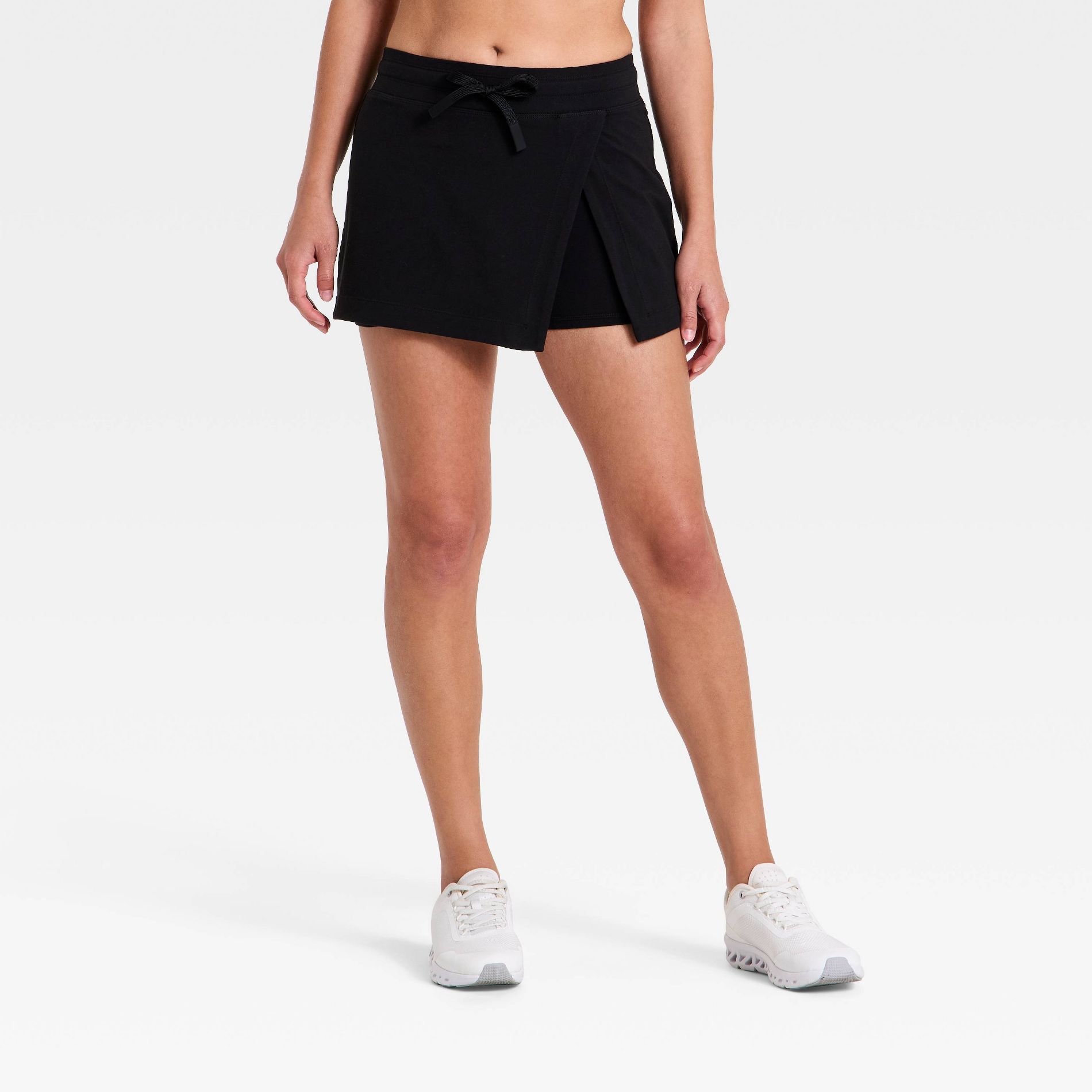 Women's Washed Jersey Slit Skort - JoyLab™