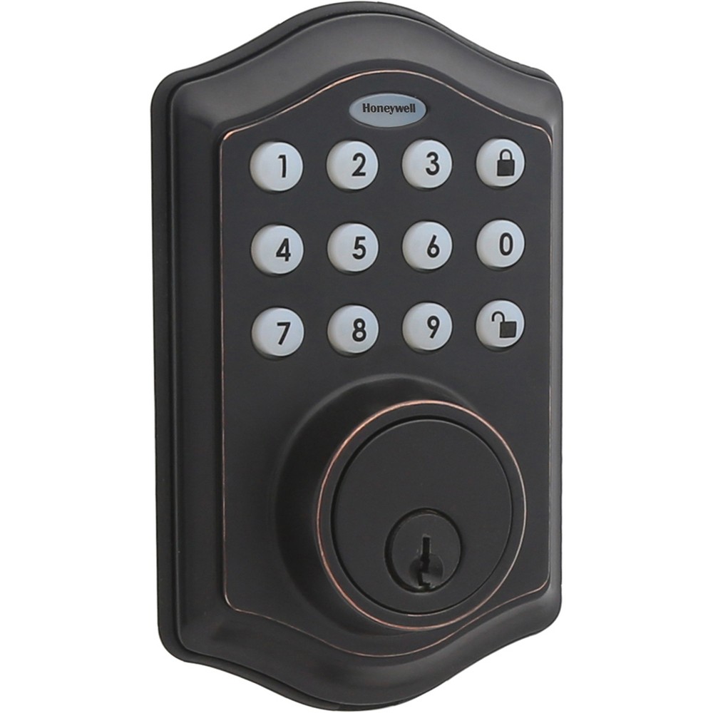 Photos - Baby Safety Products Honeywell Electronic Deadbolt- Oil Rubbed Bronze 