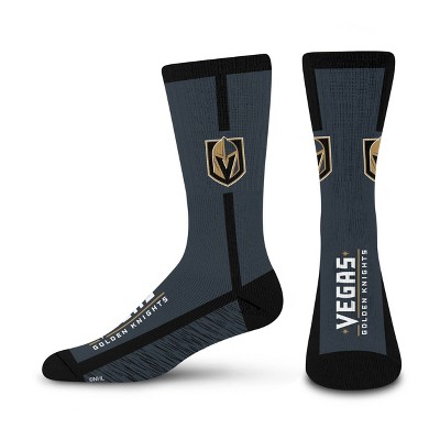 NHL Vegas Golden Knights Rise Up Crew Socks - Large