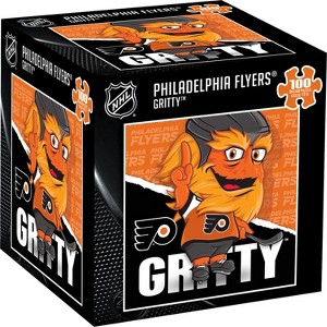 MasterPieces Officially Licensed Gritty - Philadelphia Flyers Mascot 100 Piece Jigsaw Puzzle - 1 of 4