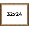 PosterPalooza | Museum Gold Picture Frame - UV Acrylic, Backing Board, Hanging Hardware Included - 2 of 4