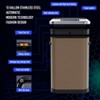 Vynxaria 50L Smart automatic Trash Cans -  Full Intelligent Sensor  - BROWN - 3 of 4