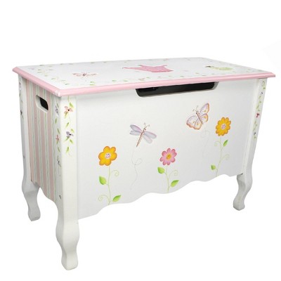 princess toy chest bench