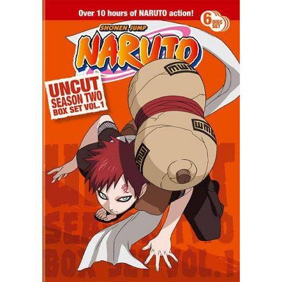 Naruto Uncut Season 2 Volume 1 Dvd 10 Target