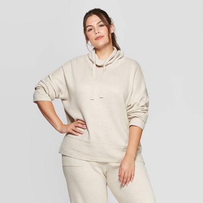 mock turtleneck sweaters plus size