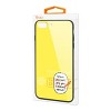 Reiko iPhone 8 Plus Hard Glass Design TPU Case in Yellow - 4 of 4