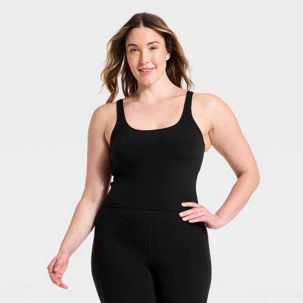 Top de Soporte con Cuello Redondo y Espalda Cruzada para Mujer, Suave de Uso Diario - All In Motion™ 4