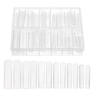Unique Bargains Scale Faux Crystal Extension Fake Nails 120 Pcs - 1 of 4