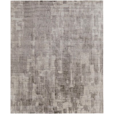 Eastfield Modern Abstract Gray/Ivory Area Rug