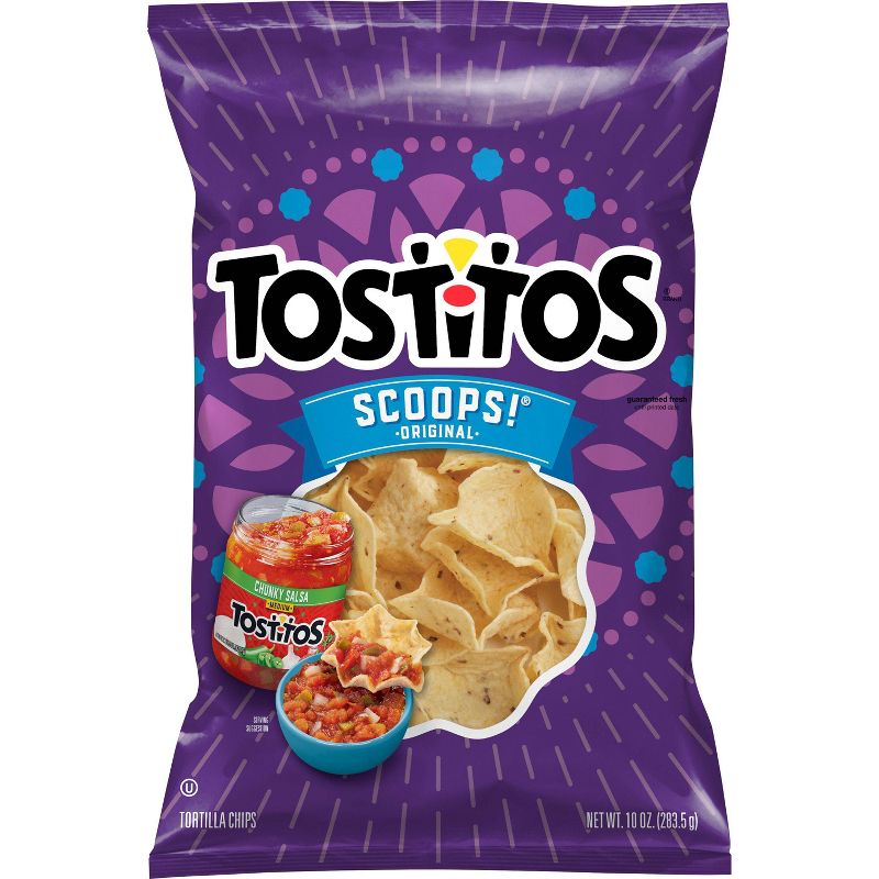 Tostitos Scoops! Tortilla Chips- 10oz, 1 of 9