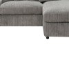 84" Tavia Sofa Gray Corduroy - Acme Furniture - 2 of 4