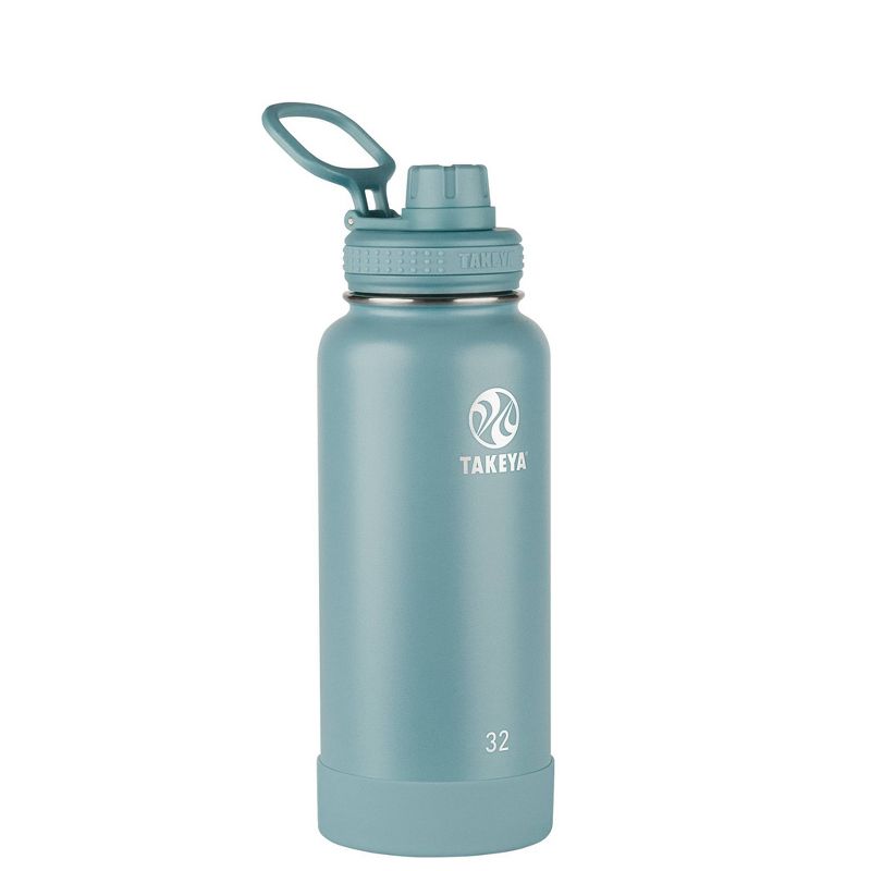 Takeya 32oz Actives Insulated Stainless Steel Water Bottle with Spout Lid, 1 of 12