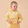 Little Plant Premium White Muscovy Duck Down Dual Zipper Snowsuit- Yellow Duckling - 3 of 4