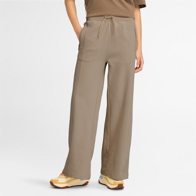 Timberland Women's Lush Winter Palazzo Pant, Chocolate Chip, Small : Target