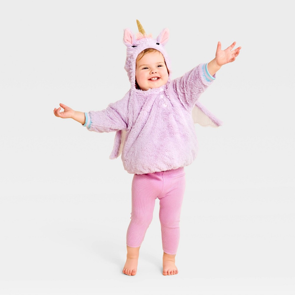 Infant and Toddler Unicorn Halloween Costume Pullover - Hyde and EEK! Boutique™ 12-18 Months