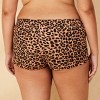 Women's Ribbed Textured Low-Rise Cheeky Swim Boyshorts - Wild Fable™ - 2 of 3