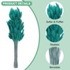 Unique Bargains Artificial Dried Flowers Realistic Look Pampas Bunny Tails Grass 17 Inch - 2 of 4