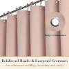 LunaLulinlk Fabric Shower Curtain with Hooks - 4 of 4