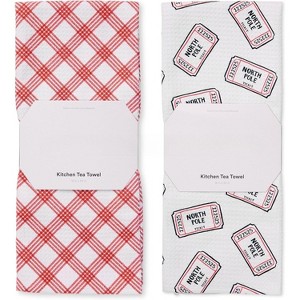 2-Pack Christmas Themed Quick-Dry Microfiber Dish Towels for Kitchen, Premium Quick Dry Towel Set - 1 of 4