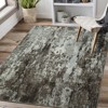 Abstract Area Rug for Bed Room, Washable Soft Non Slip, Extra Large Low Pile Stain Resistant Throw Carpet for Dining Room Table Office - 2 of 4