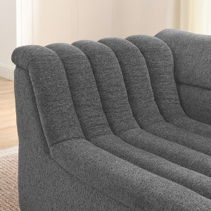 Racxily Single Seat Modular Sofa - Compact Versatile Design with Soft Chenille Fabric, No Assembly, Perfect for Living Rooms & Apartments - 1 of 4