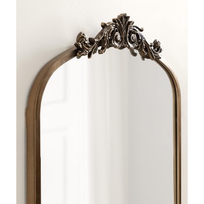 Arendahl Gold 24" x 42" Baroque Arch Wall Mirror