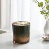 2-Wick Ombre Glass Jar Candle Pumpkin Woods 14.5oz - Threshold™ - image 2 of 4