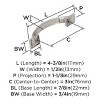 Amerock Candler Cabinet or Drawer Pull - 4 of 4