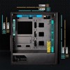 Scarlet Scope Mesh High Airflow Glass Pc Case - 3 of 4