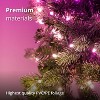 Twinkly Pre-Lit Regal Artificial Wreath App-Controlled LED - 50 RGB (16M Colors) LEDs - 2ft Diameter - Green Foliage - Smart Christmas Lighting Decor - 4 of 4