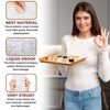 LunaLulinlk 1000 Sheet Clear Deli Plastic Wrap, Pre-Cut Plastic Wrap - 3 of 4