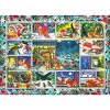 RoseArt Kodak Premium Christmas Cat Stamp Collection Jigsaw Puzzle - 1000pc - 2 of 4