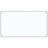vidaXL Kitchen Backsplash Transparent 35.4"x19.7" Tempered Glass - 2 of 4