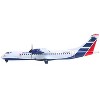 ATR 72-200 Commercial Aircraft "Cubana Airlines" (CU-T1548) White with Red and Blue Stripes 1/400 Diecast Model by GeminiJets - 2 of 4