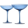 The Wine Savant Cobalt Blue Colored Champagne & Cocktail Glasses, Beautiful Addition to Home Bar with a Unique Style & Decor - 6 pk - 3 of 4