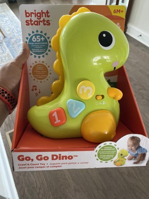 Bright Starts Go, Go, Dino Crawl & Count Toy