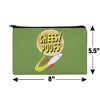 South Park Cheesy Poofs Logo Makeup Cosmetic Bag Organizer Pouch - 4 of 4