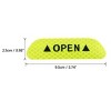 Unique Bargains Car Door Open Sign Reflective Stickers 12 Pcs - 4 of 4