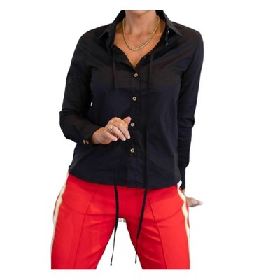 Women's Secretariat Poplin Shirt - Care Tucker