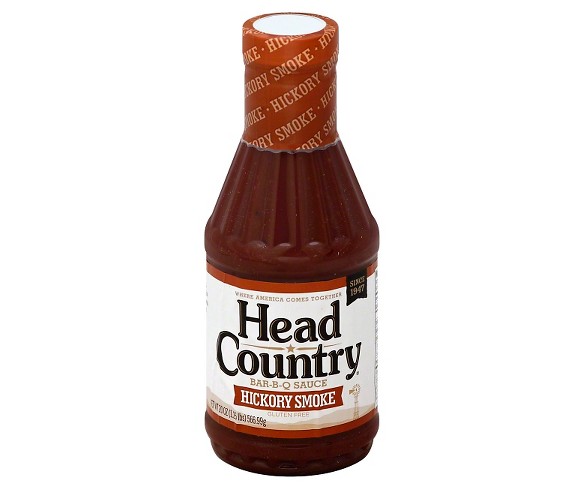 Head Country Bar-B-Q Sauce Hickory Smoke - 20oz