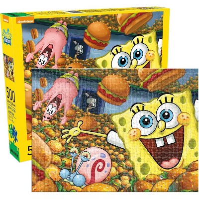 NMR Distribution SpongeBob SquarePants 500 Piece Jigsaw Puzzle