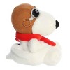 Aurora Mini Palm Pals Flying Ace Peanuts Timeless Stuffed Animal White 5" - 3 of 4