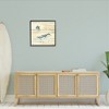 Stupell Industries Oceanside Sandpipers Beach Birds Black Framed Giclee Art - 2 of 4