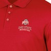 NCAA Ohio State Buckeyes Men's Polo T-Shirt - image 3 of 3