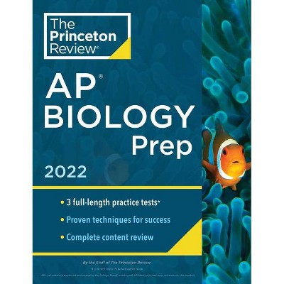 Princeton Review AP Biology Prep, 2022 - (College Test Preparation) by  The Princeton Review (Paperback)