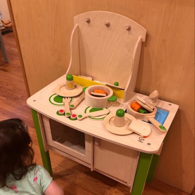 Hape My Creative Cookery Club Kid's Wooden Kitchen Chef Role Play