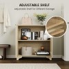 Whizmax Fluted Buffet Sideboard Cabinet with Storage, Kitchen Storage Cabinet with Adjustable Shelves, Coffee Bar Cabinet for Kitchen, Living Room - 4 of 4