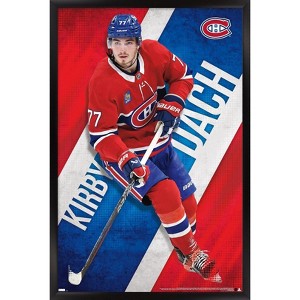 Trends International NHL Montreal Canadiens - Kirby Dach 23 Framed Wall Poster Prints - 1 of 4
